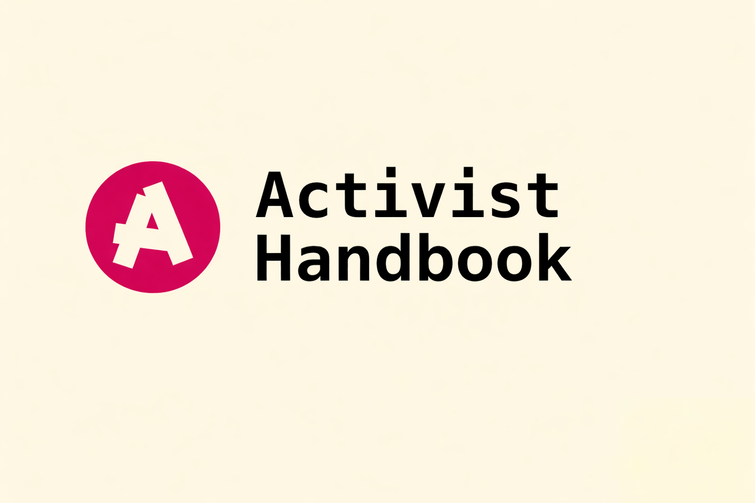 Activist Handbook